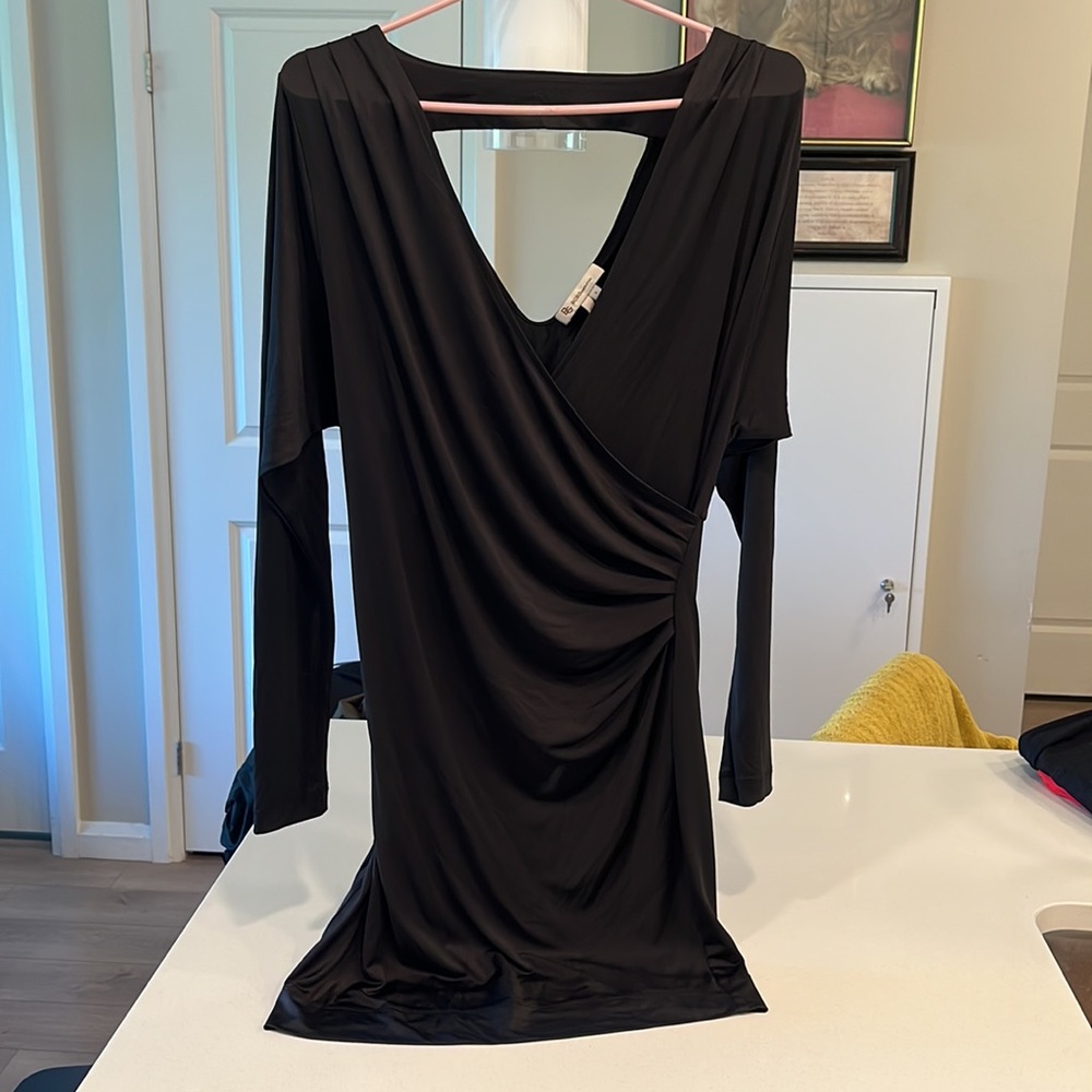Black evening dress